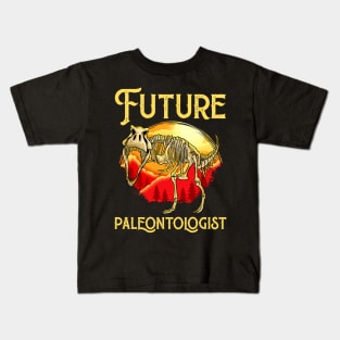 Future Paleontologist Dinosaur Obsessed Dinosaurs Kids T-Shirt